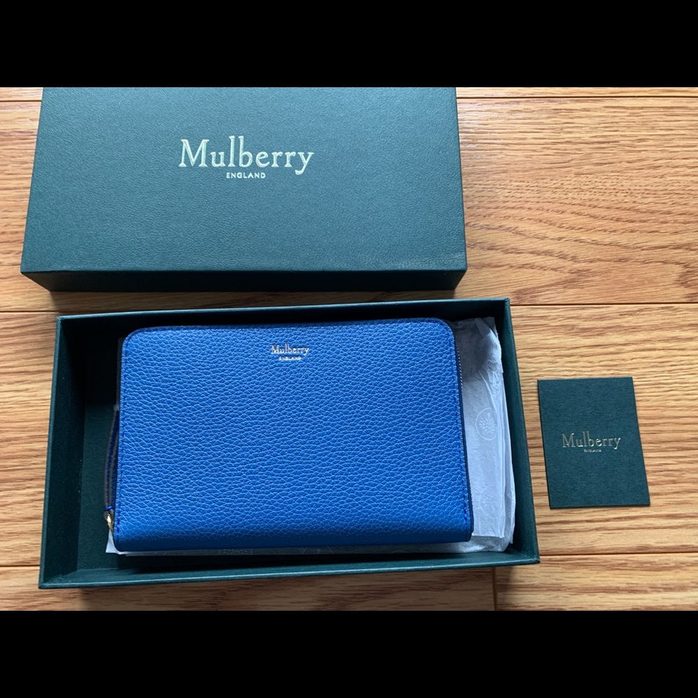 Mulberry zipped wallet New&freeship